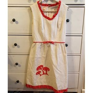 Vintage 60s Mushroom Dress 🍄